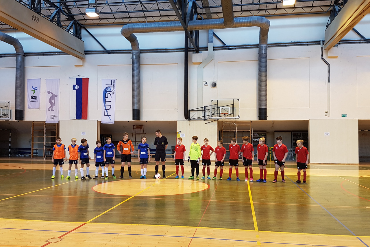 selekcija U13 v tekmi proti Benediktu