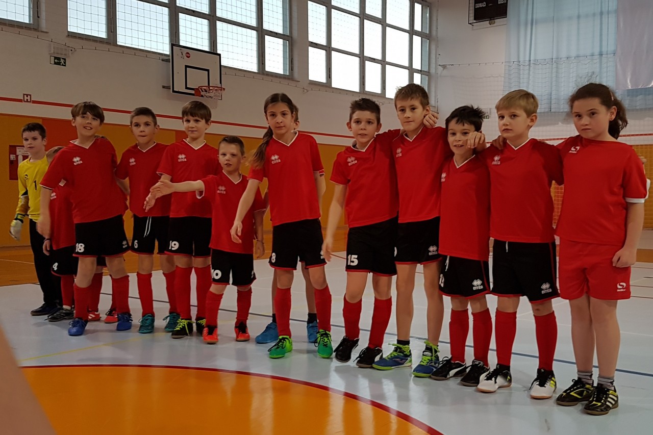 selekcija U9 na prijateljski tekmi