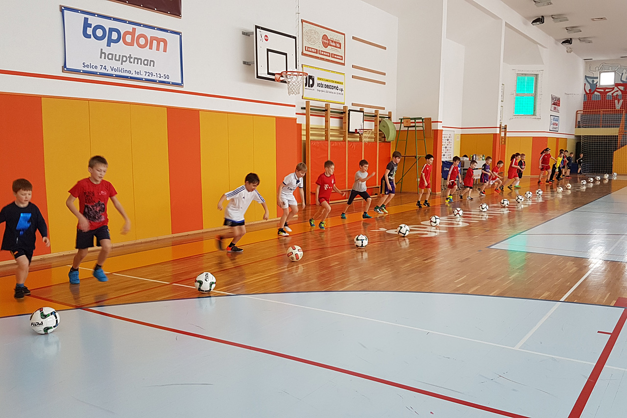 trening U7 in U9